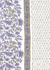 Cambric Cotton Dress Material With Chiffon Dupatta in Block Print